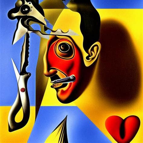 Salvador Dalis Painting Of Snip Snip My Scissors S Openart