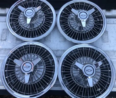 1964 1969 Chevrolet Chevy Corvair 13 Spinner Wire Hub Cap Wheel Cover