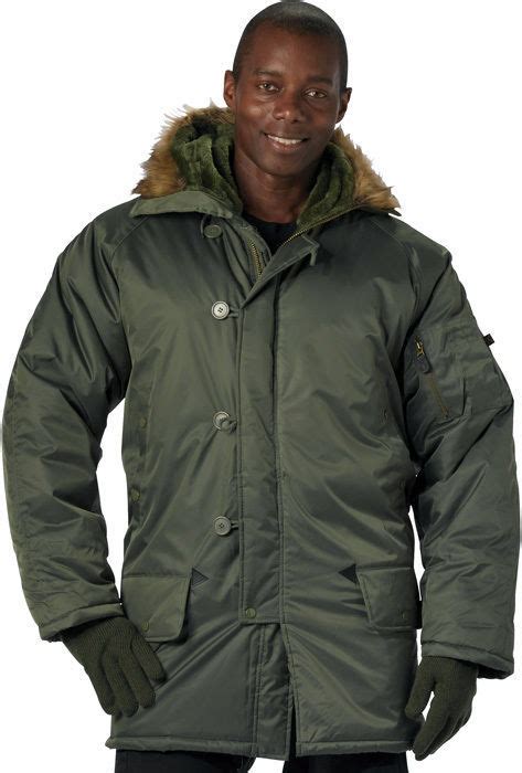 Cold Weather N 3b Military Snorkel Parka Jacket Long Insulated N3b