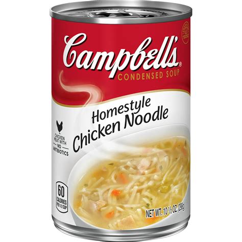 Campbells Condensed Homestyle Chicken Noodle Soup 105 Ounce Can