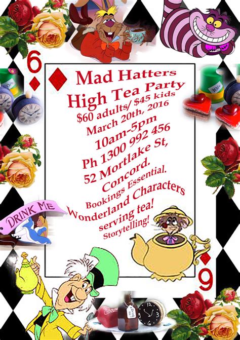 Mad Hatters Tea Party Set For March Fairy And The Frog