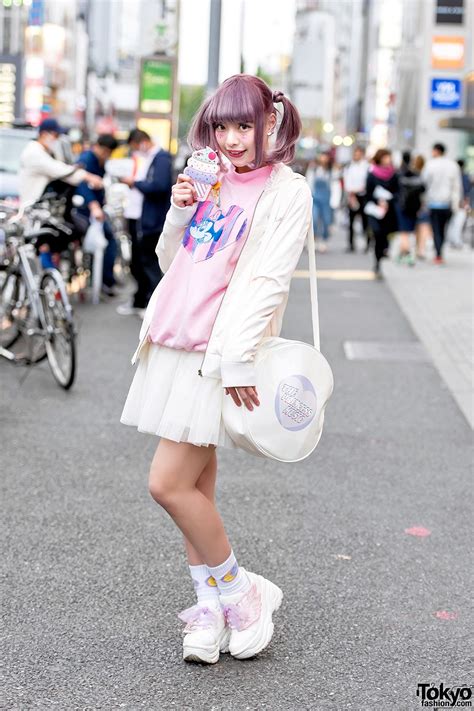 Harajuku Girl W Pastel Twintails And Kawaii Fashion By Ank Rouge And Neon Moon Kawaii Fashion
