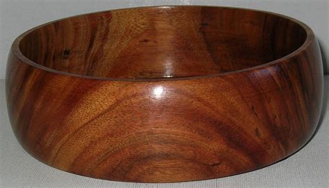 Vintage Hawaiian Kona Carved Koa Wood Lidded Bowl Dish Ebay