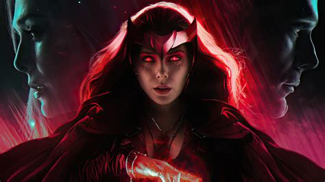 1920x1080 Elizabeth Olsen As Scarlet Witch In Wanda Vision 4k Laptop