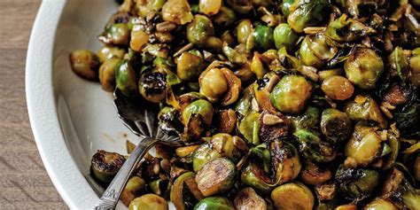 These are my go to brussel sprouts, the recipe i'm asked to make every thanksgiving but is easy enough for any day. Pan-Fried Brussels Sprouts With Pickled Raisins and ...