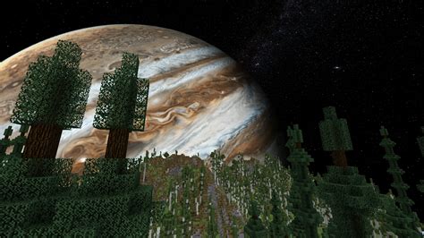 Europa Jupiters Moon Sky Texture Pack All Versions Minecraft
