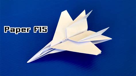 สอนวิธีพับโมเดลจรวด F15 สุดเท่ How To Make A Paper Model F15 Rocket