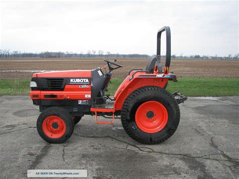 Kubota L3010 Hst 4wd Tractor