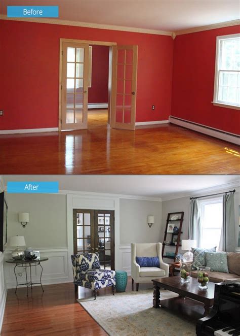 I actually used this as part of a lesson with a student earlier today. 15 Impressive Before and After Photos of Living Room ...