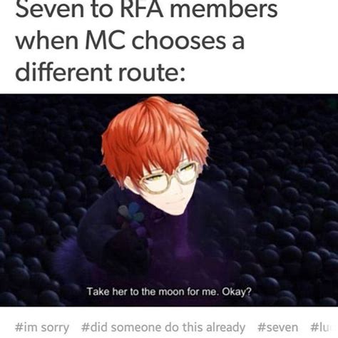 Seven Mystic Messenger Memes