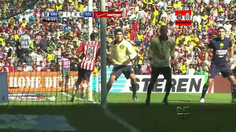 America vs chivas, aguascalientes (aguascalientes, aguascalientes). America vs Chivas Apertura 2011 Jornada 14 (1-3) - YouTube