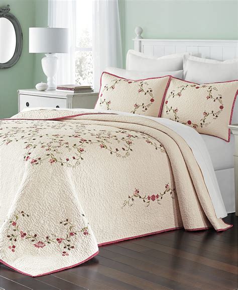 Martha Stewart Collection Closeout Westminster Vines Cotton Bedspreads