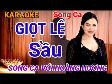 Karaoke Song Ca Thi U Gi Ng Nam Gi T L S U Song Ca C Ng Ho Ng