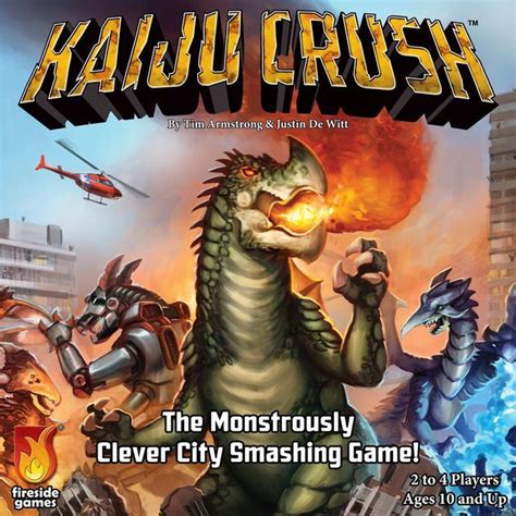 Kaiju Crush Is A Light Strategy Game With Limited Grid Movement Shared