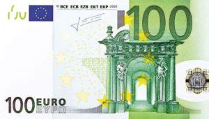 Ab heute sind die neuen geldscheine im umlauf. 100 Euro Schein - Eigenschaften, Maße, Besonderheiten der 100 € Banknote