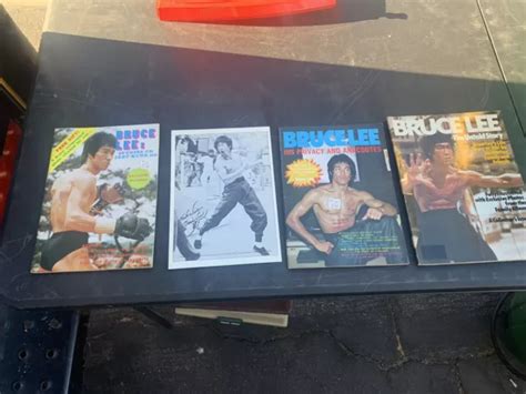 Vintage Bruce Lee Magazines 1976 And 80 Magazines Total Of 3 Magazines