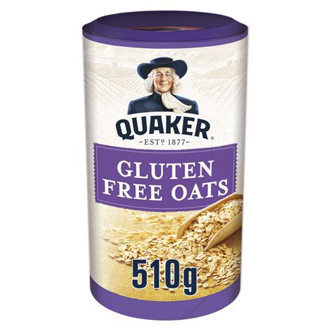 Quaker Gluten Free Wholegrain Rolled Oats 510 G Pack Of 5 Buy