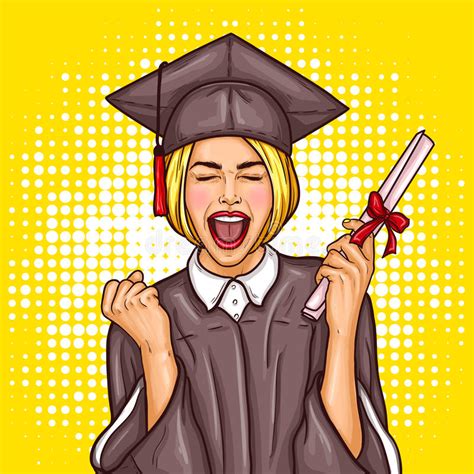 Graduation Art Illustration