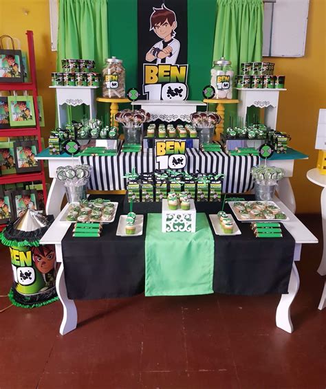 Ben 10 Birthday Party Ideas Photo 6 Of 11 Catch My Party
