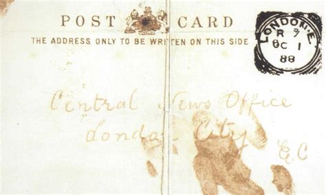 The Dear Boss Jack The Ripper Letter