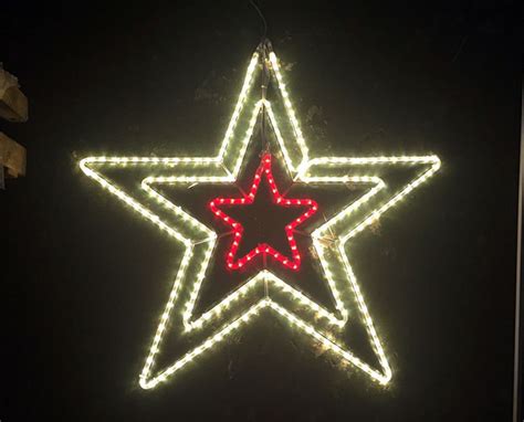 Large Outdoor Christmas Light Star Wholesale Yandecor