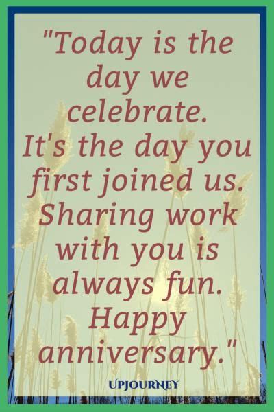 Happy One Year Work Anniversary Quotes Shortquotescc