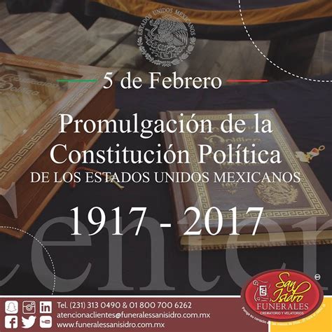 Hoy Se Conmemora El Centenario De La Constitución Política De Los