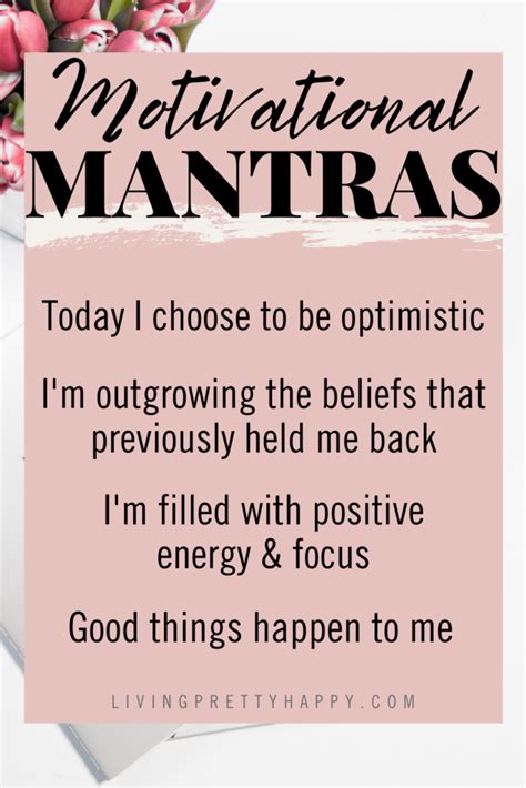 Affirmations And Mantras Page Livingprettyhappy