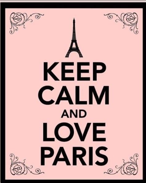 Keep Calm Paris Poster Paris Decor Keep Calm And Love