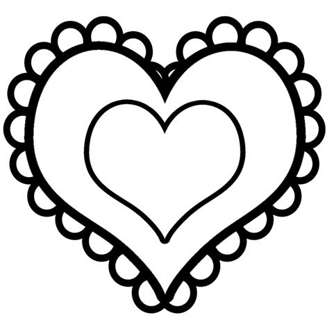 111 dessins de coloriage coeur à imprimer sur LaGuerche.com  Page 5