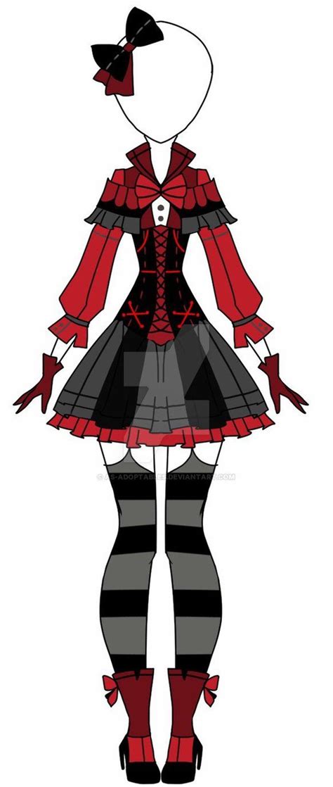 Victorian Outfit Adoptable Clossed By As On