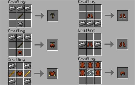 How To Make Iron Armor Minecraft
