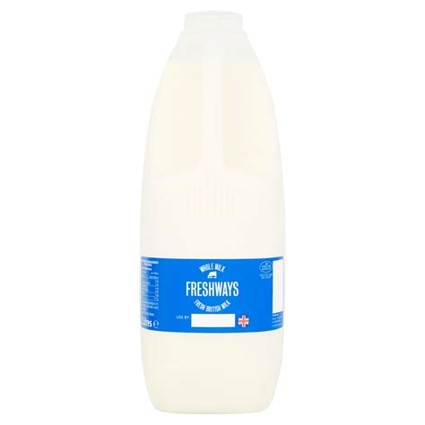 Freshways Whole Milk 2 Litres Milk Iceland Foods