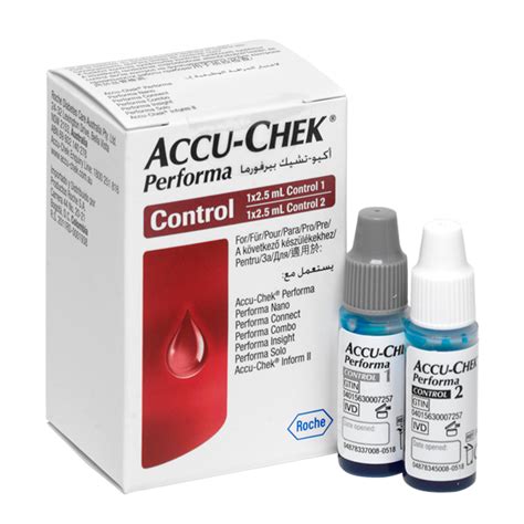 Accu Chek Performa Control Solution 2 X 25ml Sss Australia Sss