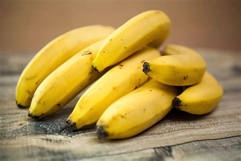Shallow Focus Photography File Banana Bananas Food Fruit Healthy