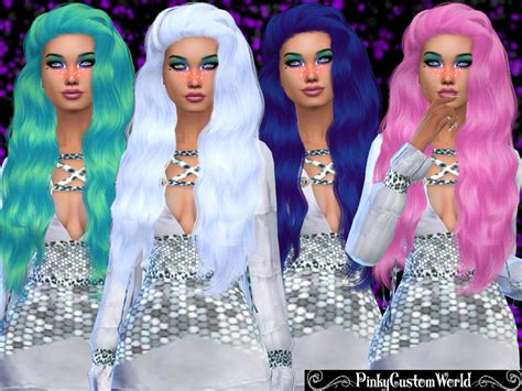 The Sims Resource Bonus Retexture Of Sirens Hair By Stealthic