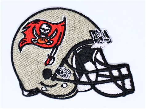 Tampa Bay Buccaneers Helmet Embroidered Iron On Patch Etsy