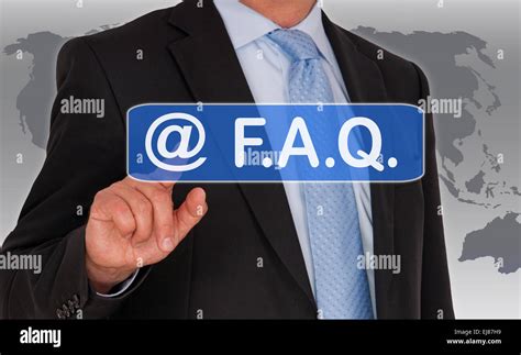 Faq Frequently Asked Questions Stock Photo Alamy