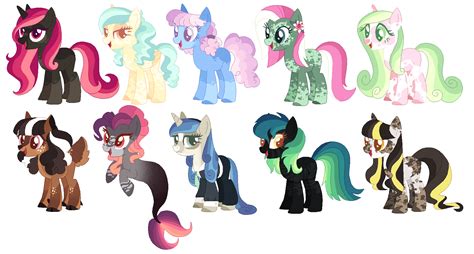 Recolors On Prittylittleponies Deviantart
