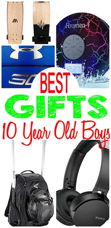 Gifts 10 Year Old Boys  Best gifts for boys, Gifts for boys, Trendy