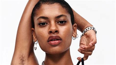 Model Sparks Controversy For Showing Off Armpit Hair In Sports Ad