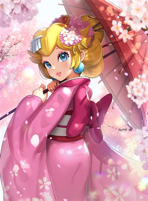 Princess Peach And Mario Anime