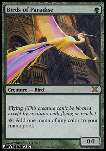 Check spelling or type a new query. Birds of Paradise Near Mint Foil English Magic the Gathering 10th Edition Card | eBay