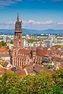 Historische Stadt Von Freiburg Im Breisgau, Baden-Wurttemberg, Deutsch ...
