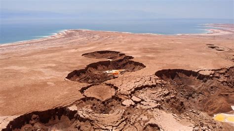 How Sinkholes Are Destroying The Dead Sea