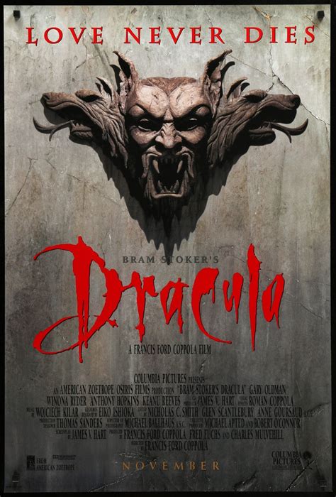 Bram Stokers Dracula 1992 Original One Sheet Movie Poster Original