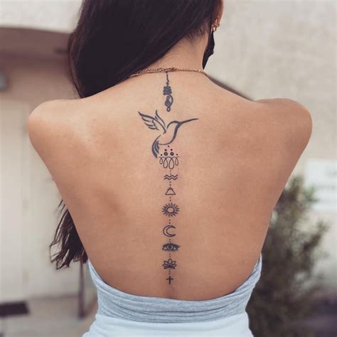 Back Tattoos Writing For Girls