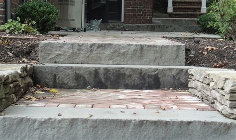 Natural Stone Steps Cording Landscape Design