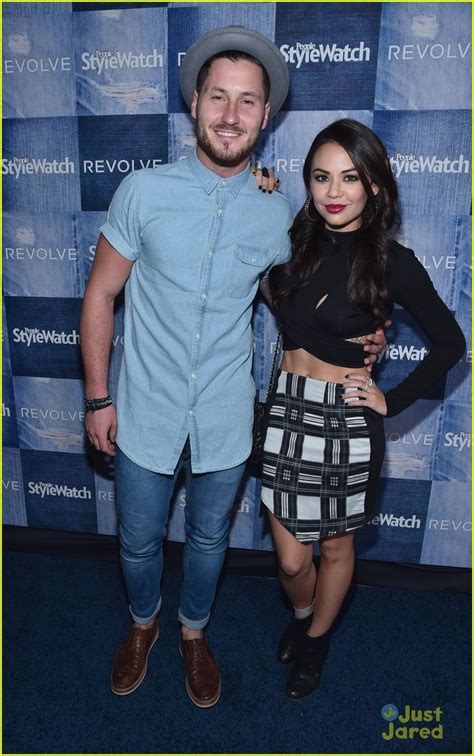 janel parrish and val chmerkovskiy are a perfect pair at people stylewatch event janel parrish