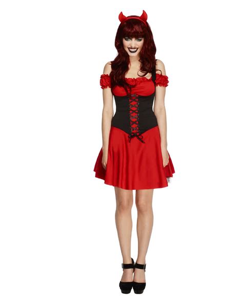 Sexy Devil Costume For Women Hellishly Hot Lining For